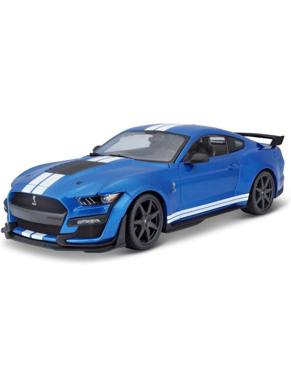 1:18 Scale Special Edition 2020 Mustang Shelby GT500 Model - Orange & Blue